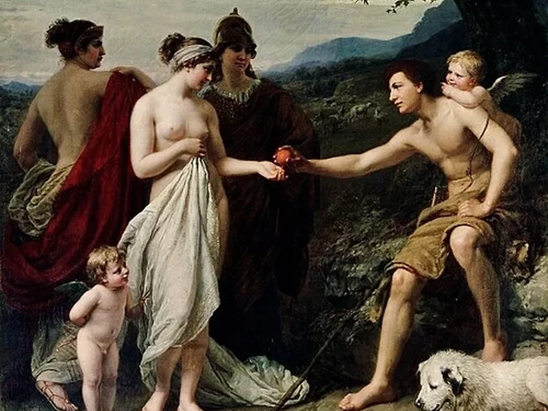 1828-Oskar Begas - Il giudizio di Paride, 1878